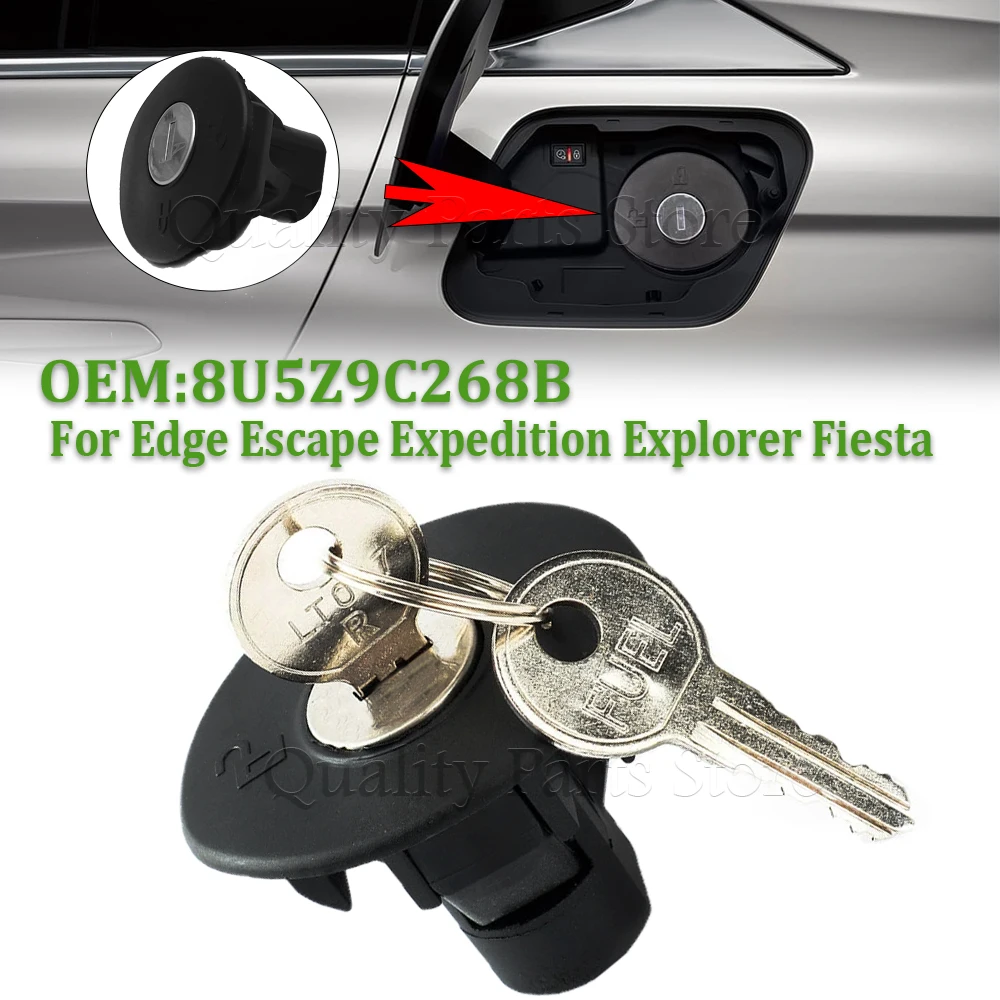 Novo carro glocking tampa do tanque de combustível gás para ford lincoln mercúrio taurus mustang fusão foco escape fiesta F-150 explorer 8u5z9c268b
