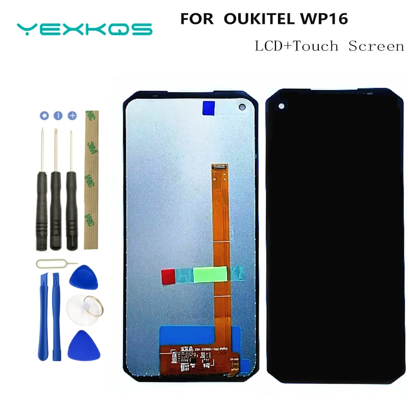 New Original 6.4 Inch OUKITEL WP16 LCD Display Touch Screen Digitizer Assembly 100% New Original LCD Touch Digitizer