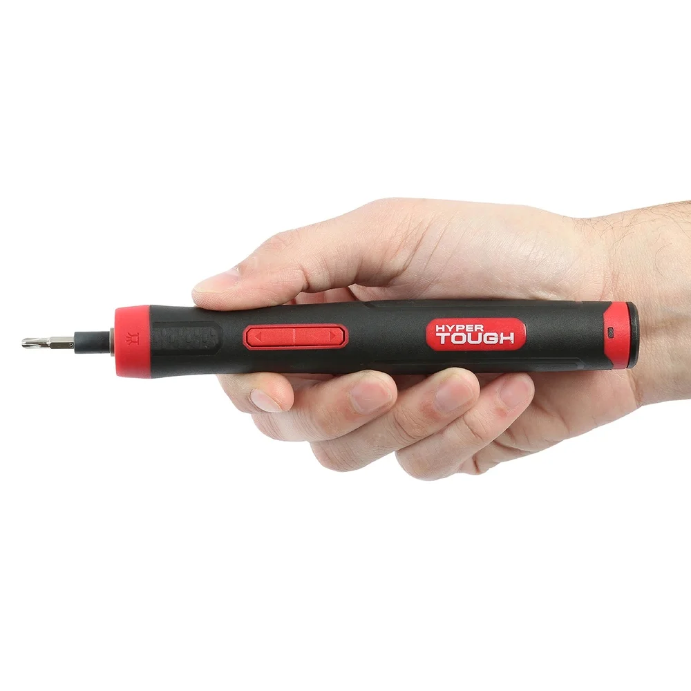 Rechargeable Precision Screwdriver Set 45 Pieces with LED Light Lithium-Ion Battery Magnetic Bit Holder USB-C Charging Cord