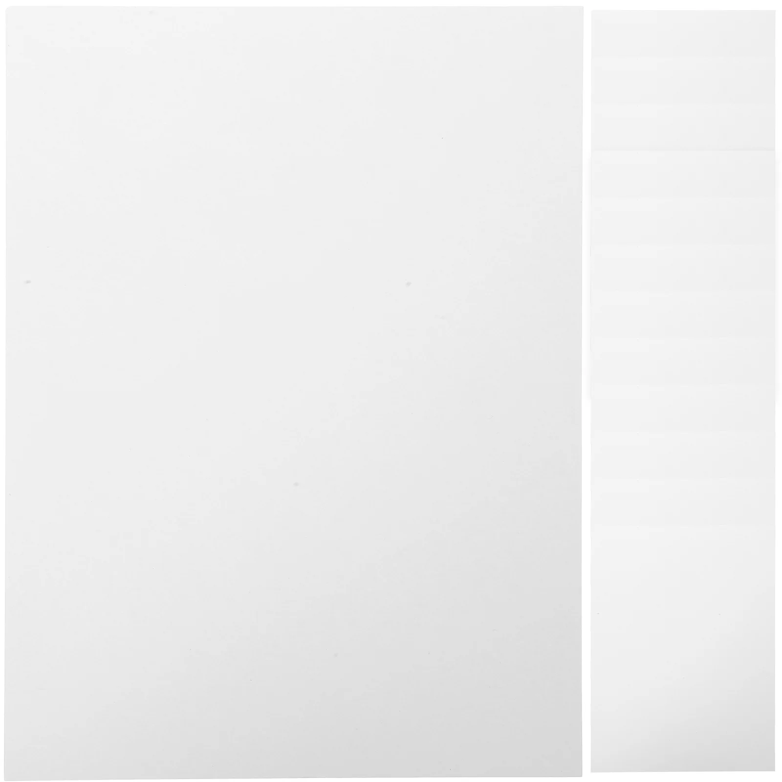 50 Uds. De papel cartulina blanco A4, Material artesanal Diy para proyectos de arte escolar, papeles de dibujo, suministros de pintura, Origami