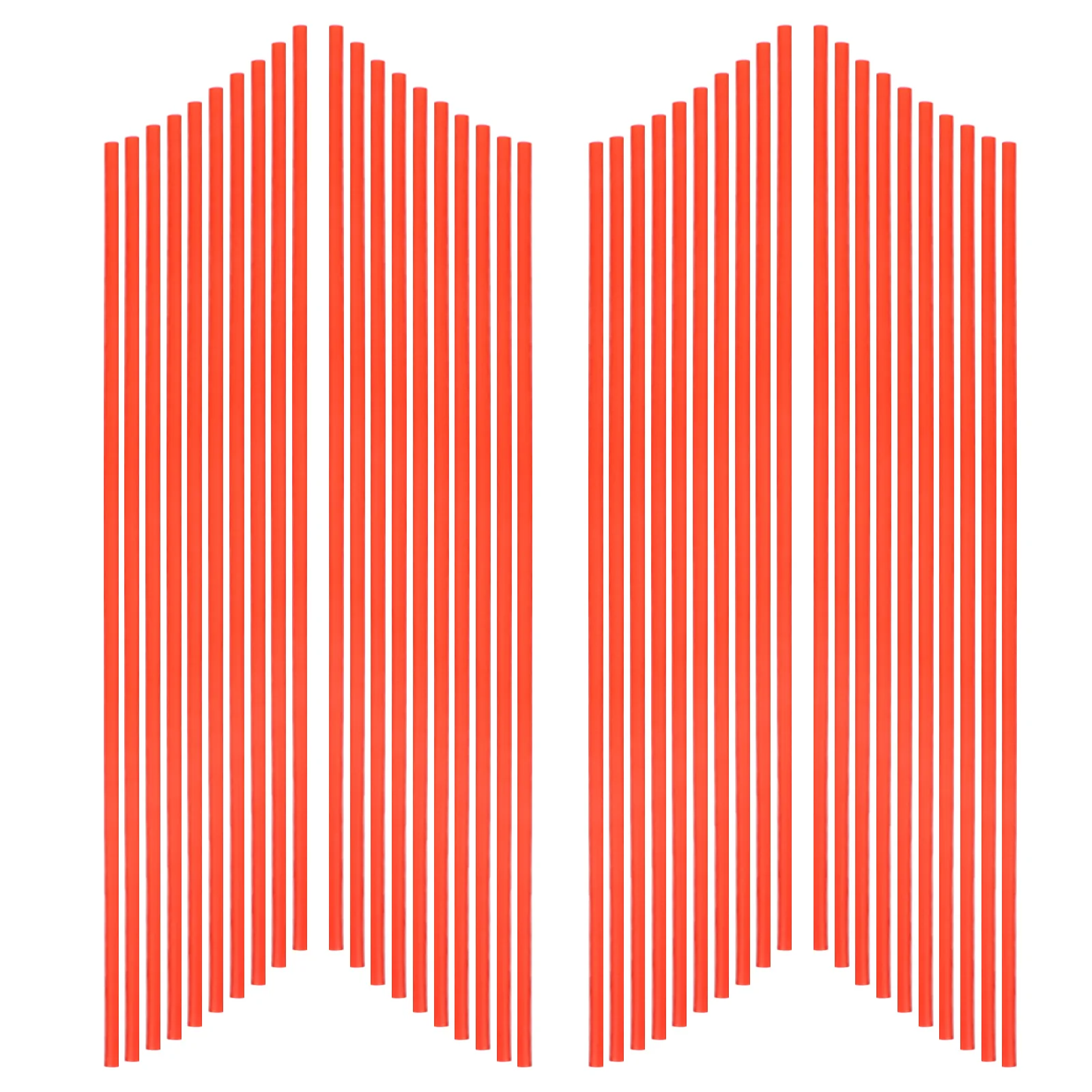 50 قطعة رذاذ التشحيم يمكن أنابيب الأحمر تمديد مخصص طول مزيل الصدأ فوهة نصائح حمض القلويات مقاومة عملية سلسة #4