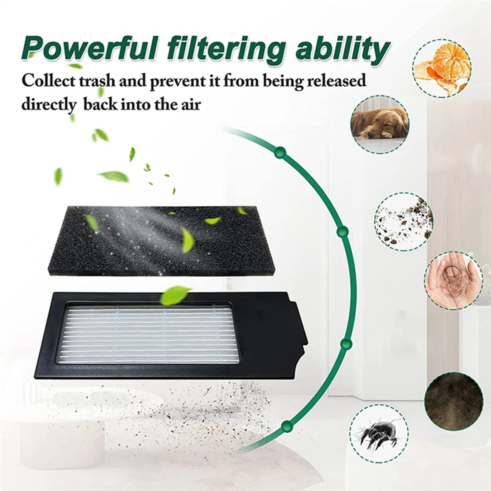 A09G-掃除機フロアケア交換部品キット ECOVACS DEEBOT X1 Omni/X1TURBO/X1 Plus ロボット掃除機用