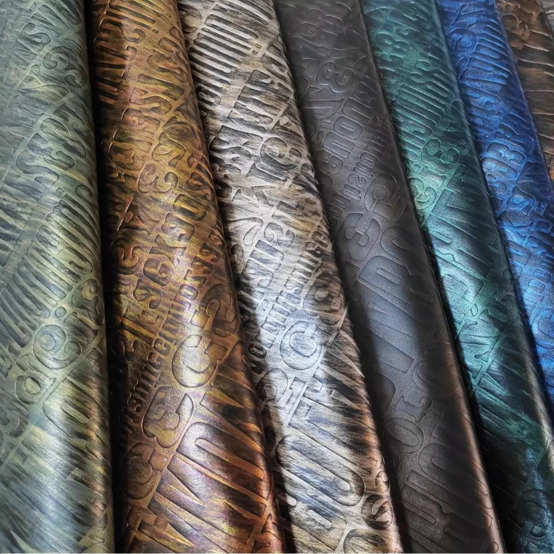 

Alphabet Embossed Artificial Leather Fabric Luggage Handbags Sofas Furniture Pillows Bags Background Design Techniques Cloth