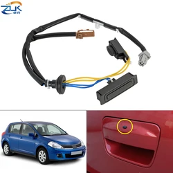 ZUK Trunk Lock Release Switch Luggage Switch Button For Nissan Tiida Versa Latio C11 2005 2006 2007 2008 2009 2010