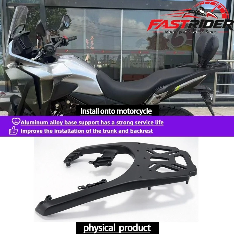 Motorcycle Accessories Aluminum Alloy Modified Integrated Rear Shelf  Suitable for 2024-2026 NX500/CB500X