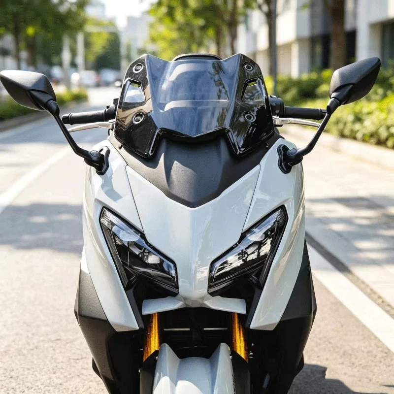 For 2022-2026 Yamaha TMAX560/Tech MAX Racing-style Windshield Windshield Heightened Windshield Imported Modification Accessories