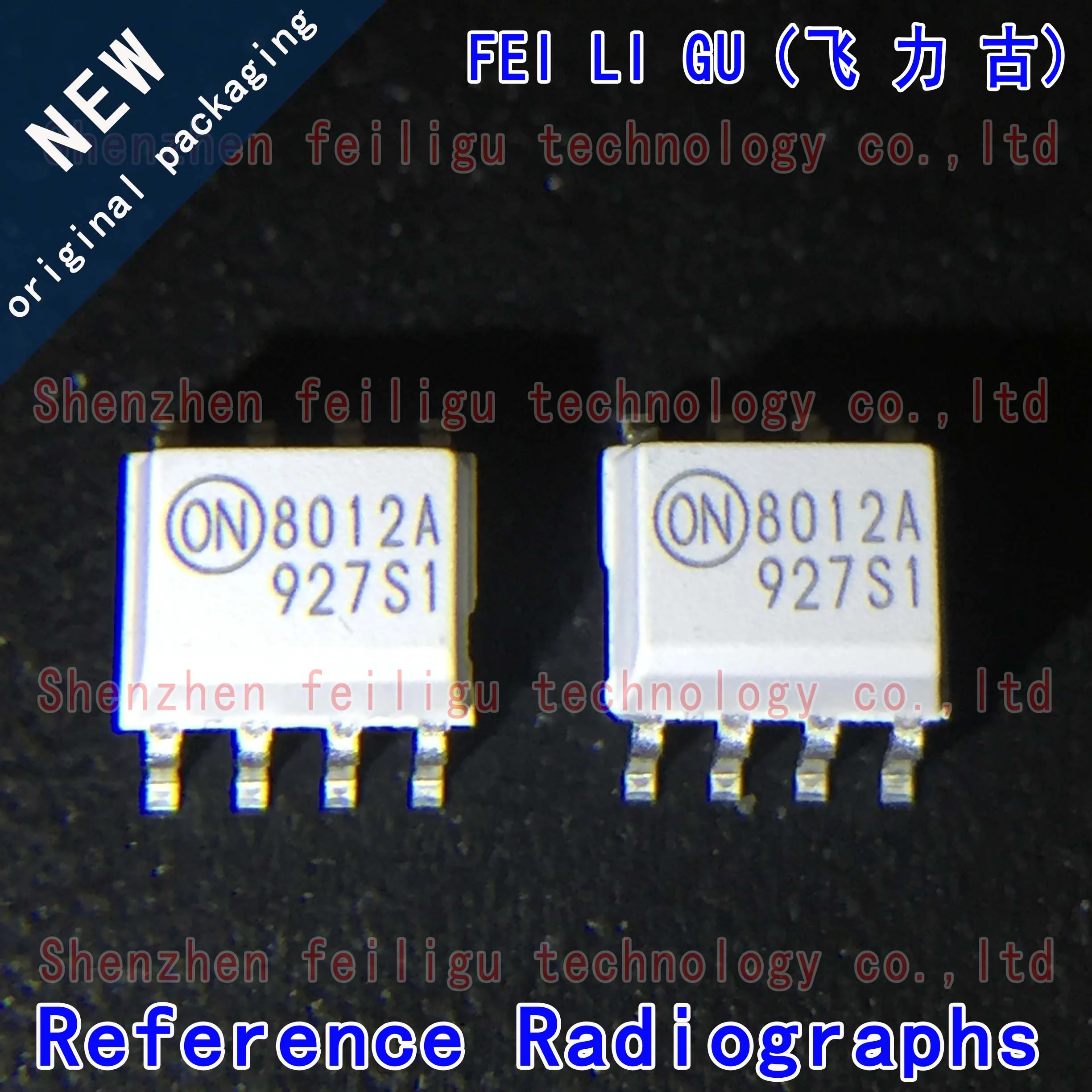 جهاز Optocoupler عالي السرعة FOD8012A ، شاشة حريرية: عبوة: SOP8 ، أصلي ، من 1 إلى 30