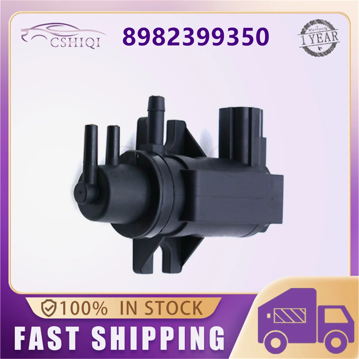 

8982399350 Turbo Boost Pressure Solenoid Valve For Isuzu Ascender I280 Saab 9-7X GMC Envoy Chevrolet Trailblazer Buick 2006