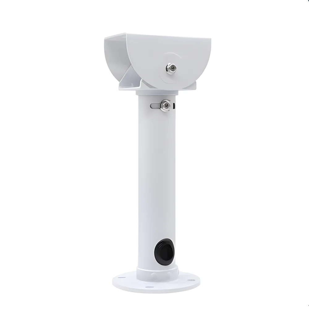 I Type Aluminum Alloy Long Arm Extended Thickened Security CCTV Camera Ceiling Mount Bracket Vertical Standing Camera Support