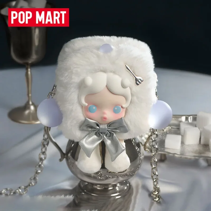 POPMART SKULLPANDA ซีรีส์ The Feast Begins กระเป๋าขนาดเล็ก The Run Away of Sugar Cubes กล่องสุ่ม ของเล่นตุ๊กตาน่ารัก ของแท้