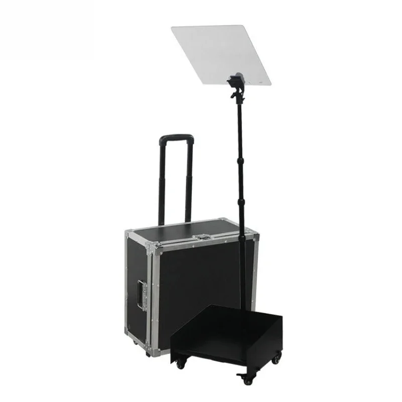 19, 22 inch conference competition leader's speech portable teleprompter, live broadcast equipment inscription machine