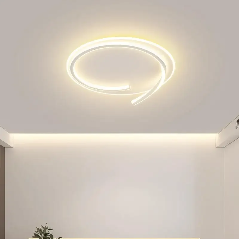 Modern LED Chandeliers For Living Study Bedroom Lamps Indoor Lighting Foyer Lustre Chandelier Luminaire meteor light effect dero