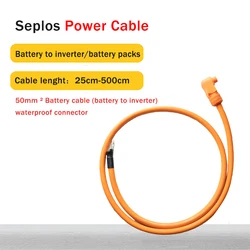 Seplos Mason 280 DIY Kits Power Cable Battery Energy Storage Connector For Cable Terminal Plug Copper Core Elbow Power Connector