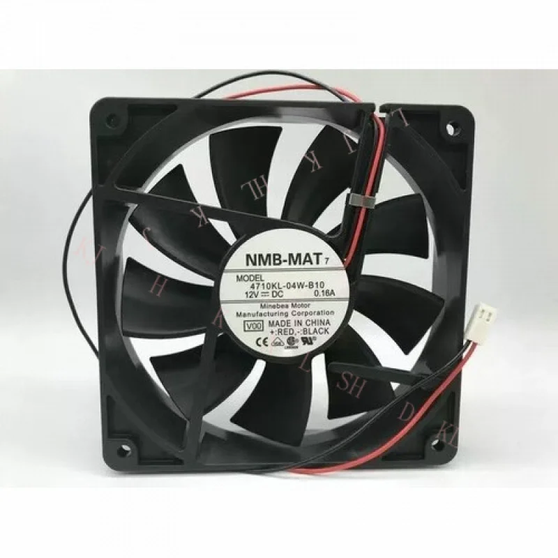 

N НОВЫЙ ДЛЯ NMB 4710KL-04W-B10 DC12V 0,16A 12025 12 СМ Двойной шаровой вентилятор