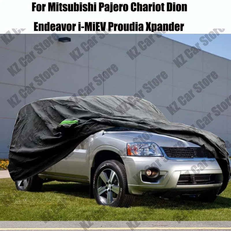 

Full Car Cover Outdoor Sun Snow Rain Wind Protection Cover For Mitsubishi Pajero Chariot Dion Endeavor i-MiEV Proudia Xpander