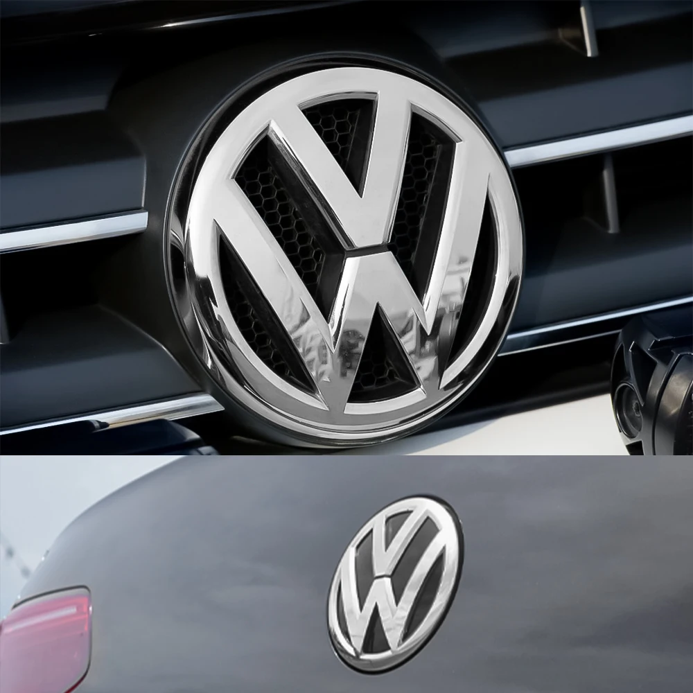 Car Styling Front Hood Badge Replacement Rear Trunk Emblem Decoration For Volkswagen VW Golf 6 MK6 2010 2011 2012 2013 Accessory