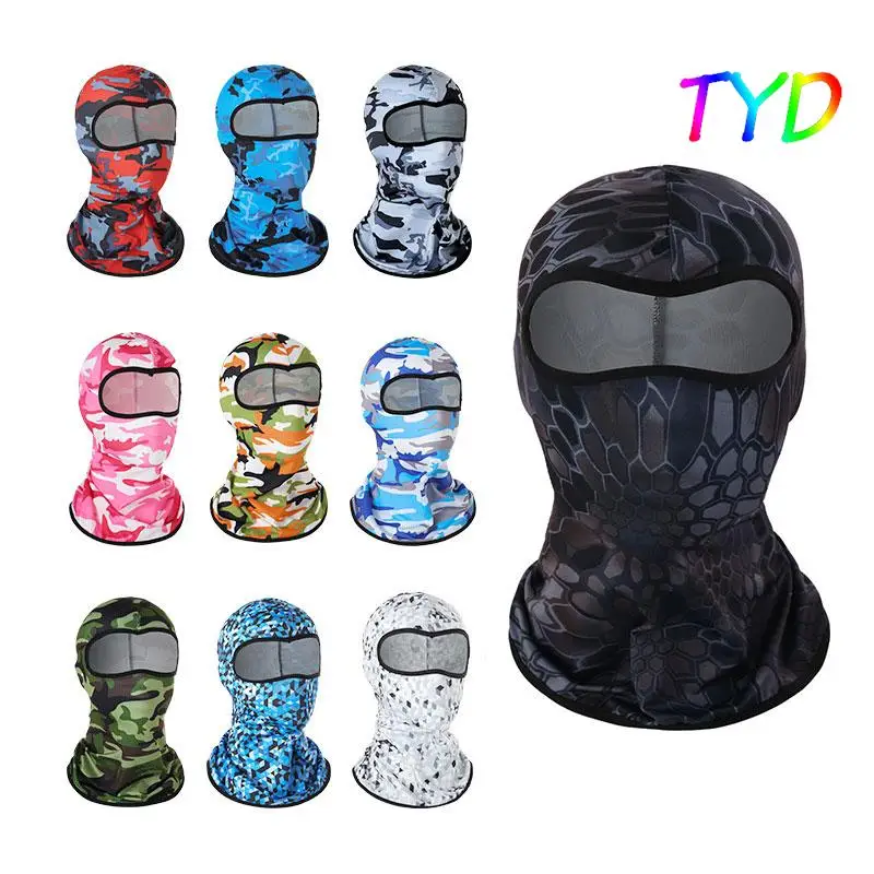 

Balaclava Cycling Caps for Men Bicycle Travel Quick Dry Dustproof Face Cover Sun Protection Hat Windproof Sports Hood Ski Mask