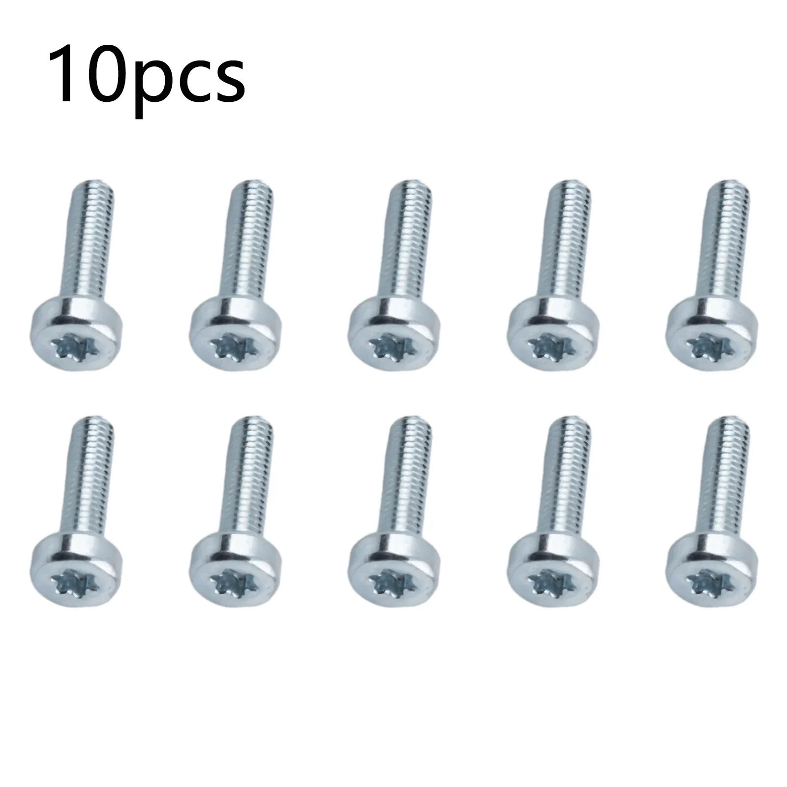 Convenient Bolts Portable Reliable Silver Screw Set Iron Kit Parts Replacement 10pcs Tools 5mmx18mm 9022 340 1010