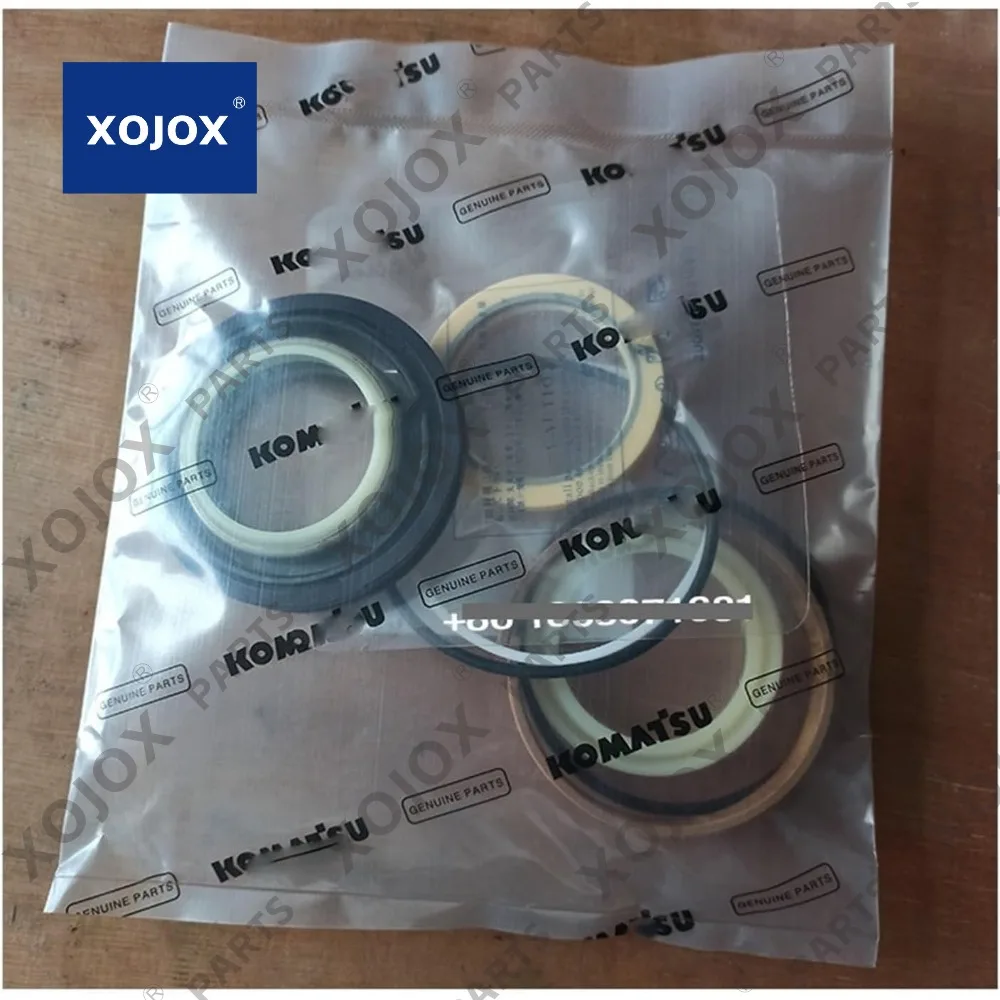 

XOJOX Excavator Hydraulic Cylinder Arm Seal Kit PC55MR For Repair Kit Stamps(Color:China Made Quality)