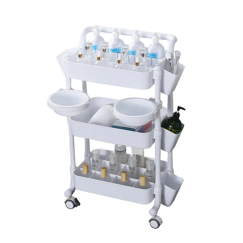 Shelf Multifunctional Three-layer Japanese Tool Cart with Drawer