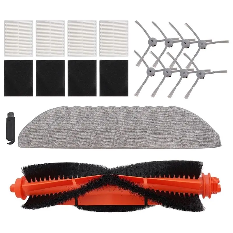 

AEE4-для Lubluelu для L20 для Honiture V8 Pro, сменный робот-пылесос, основная боковая щетка, фильтр Hepa, ткань для швабры