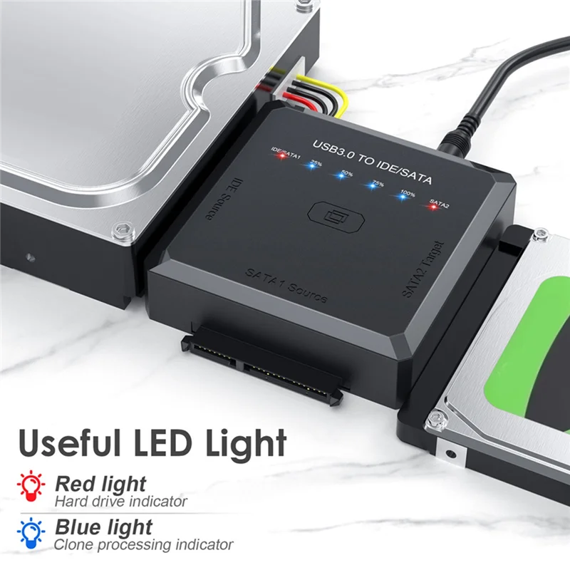 

Адаптер SATA-USB Кабель-конвертер USB 3.0 в IDE/SATA 3 для адаптера жесткого диска 2,5 3,5 HDD SSD
