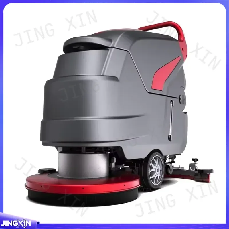 custom for Mini Industrial Floor Scrubber Auto Cleaning Machine Portable Carpet Polisher Hard Surface Washer Home Office Use