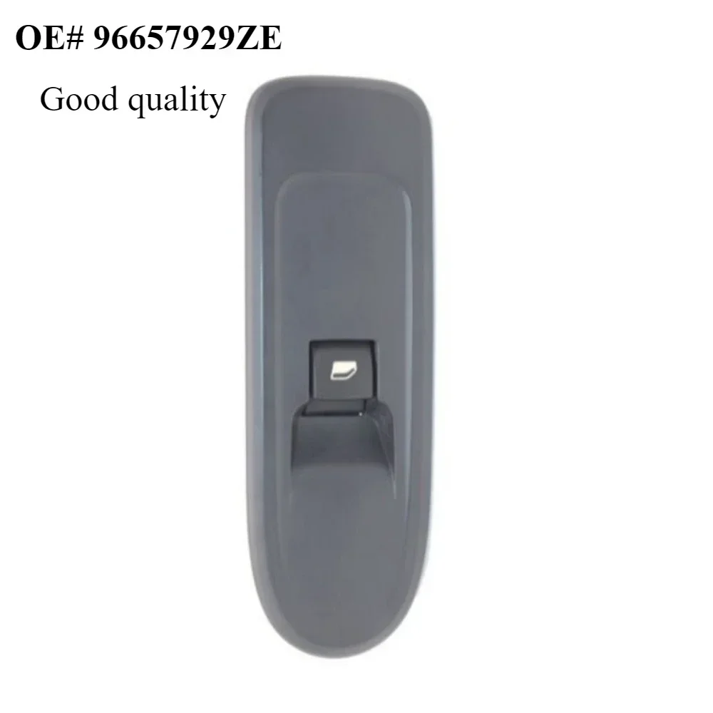 96 657 929 ZE 96657929ZE Front Right Door Window Lift Switch Black with Bracket Black for Peugeot 508 408 for Citroen C5 New
