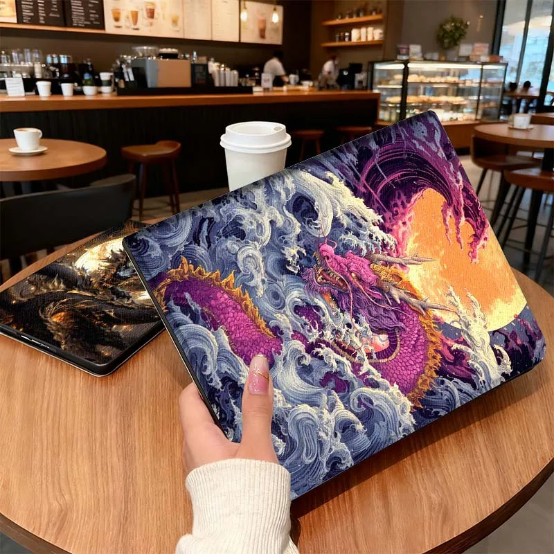 

Ancient style anime dragon For iPad Pro Air 5th 6th 7th 13 M3 M4 M5 12.9 13.3 inch 2017 2022 2024 2025 Tablet Case