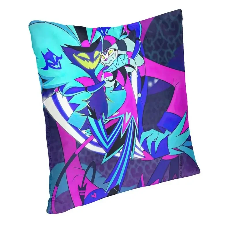 Fizzaroli Helluva Boss Animated Horror Musical Throw Pillow Cover Decoration Cushion Cover 45x45 Pillowcover for Living Room