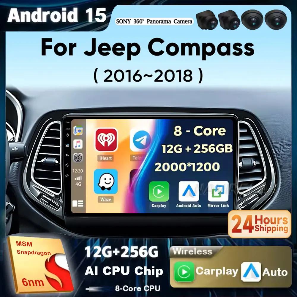 Android 15 Car Radi…