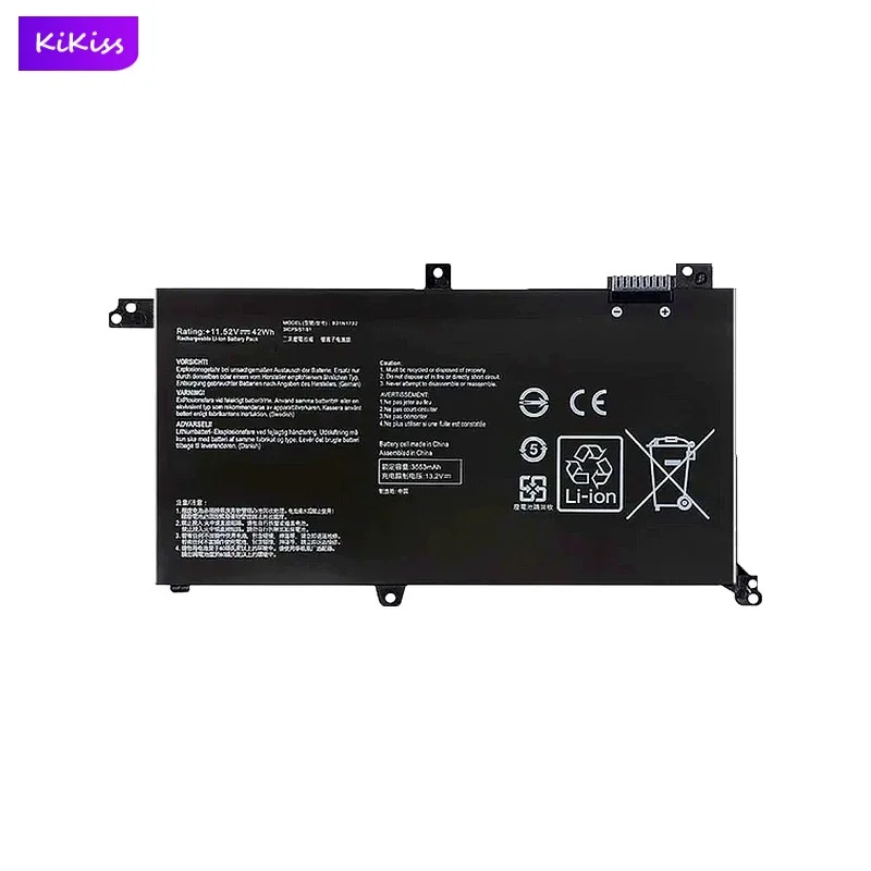 B31N1732 بطارية الكمبيوتر المحمول ل Asus Vivobook S2 S4300U S4300F S14 S430 X430UA X430UF Mars15 Mars 15 VX60G كمبيوتر محمول 3653mAh