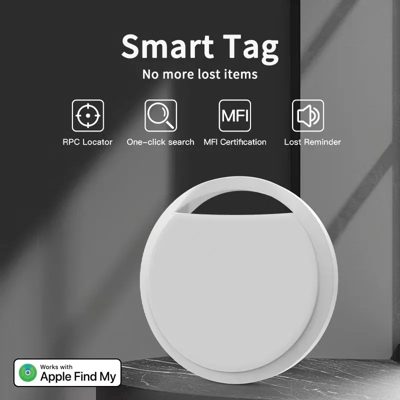 Find My Find Airtag مناسب لتتبع الحيوانات الأليفة الذكي المضاد للفقدان لكبار السن والأطفال.