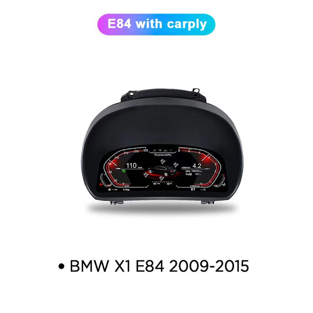 Linux Systeem Auto LCD Dashboard Panel voor BMW X1 E84 2009-2015 Auto Digitale Cluster Instrument Display Snelheidsmeter scherm