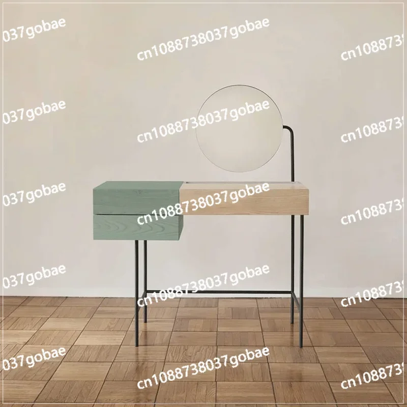 LMM Modern Minimalist Internet Celebrity Dresser Stitching Makeup Table