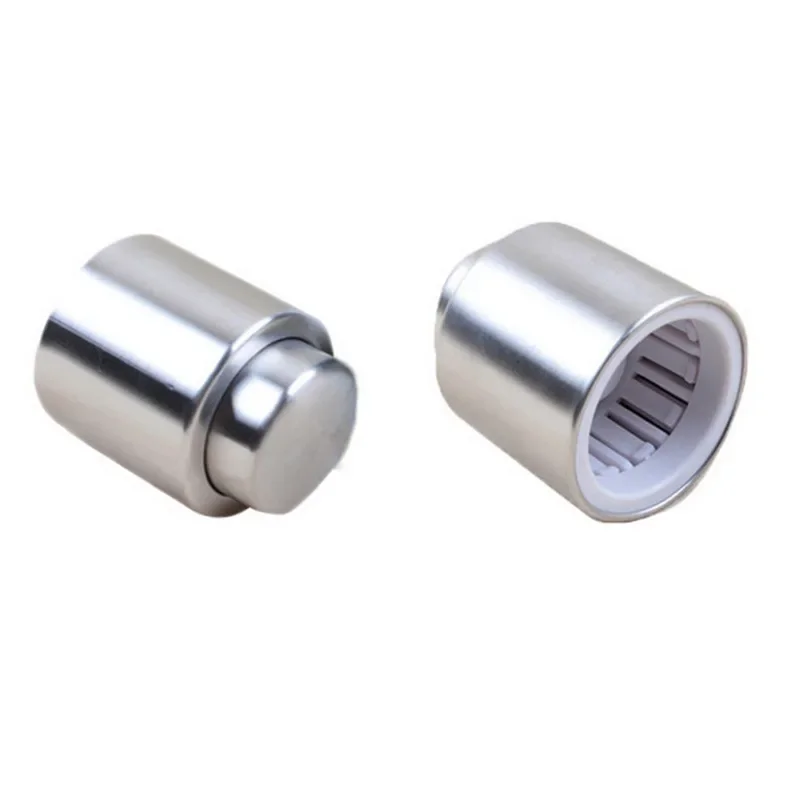 2PCS Stainless Steel Wine Bottle Stopper Vacuum Red Wine Cap Sealer Fresh Keeper Bar Tools Bottle Cover Kitchen Accessories