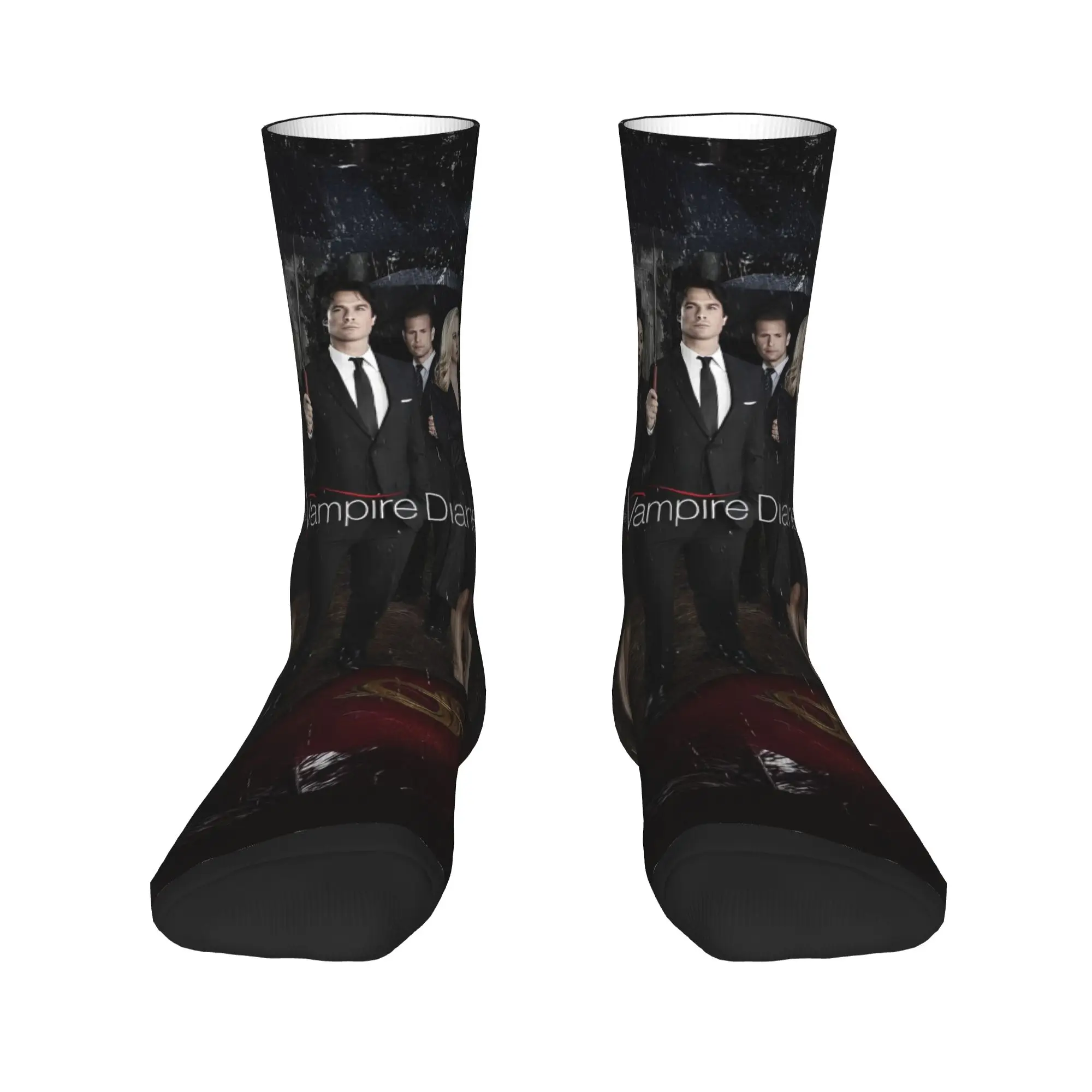 يوميات مصاص الدماء ديمون سلفاتوري الجوارب الخريف جوارب موضة الكبار الرجال الجوارب المريحة تصميم في الهواء الطلق مكافحة العرق الجوارب