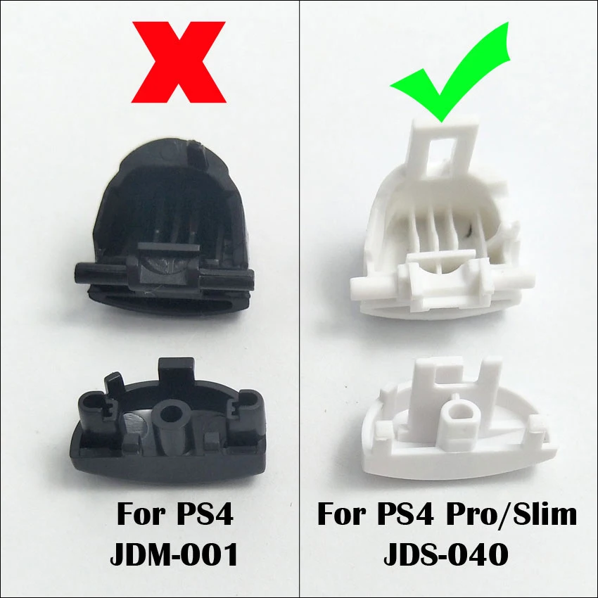 YuXi JDM JDS 040 050 055 Para PS4 Pro Slim Controlador Thumbstick Dpad R1 L1 R2 L2 Botão Direção Chave ABXY Botões Joysticks Cap