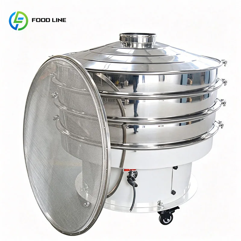 Vibro Sifter Powder Sifter Vibrating Screen for Curry Chili Pepper Cumin Cocoa and Coffee Powder Customized