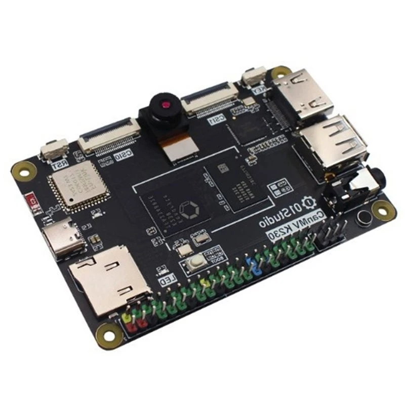 Carte de développement IA 3CGRO-Canmv K230 avec module de reconnaissance visuelle par caméra, puissance de traitement 6 TOPS