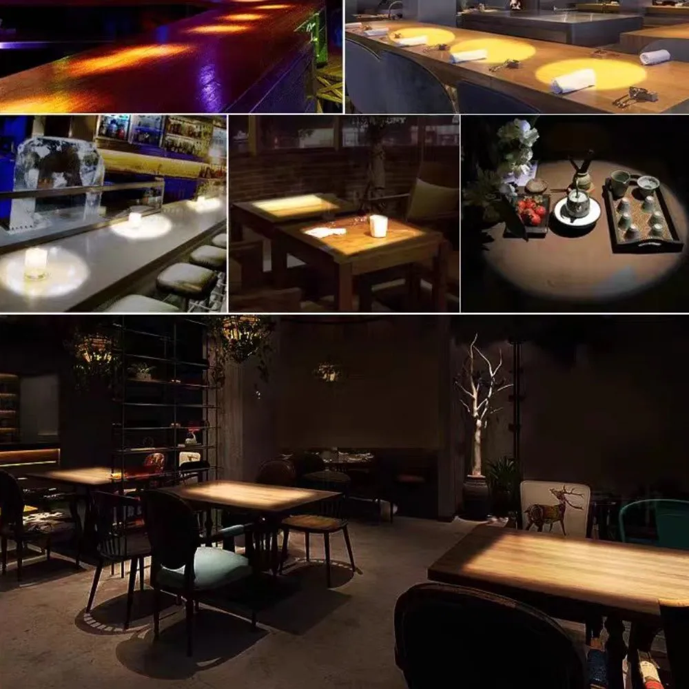 Ceiling Light Adjustable Aperture Variable Mode COB Spotlight 7w9w12w15w LED Stage lighting, Bars Restaurants Shops AC90V-265V