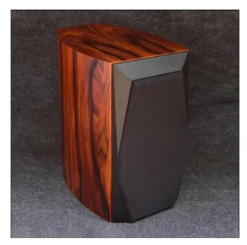 L-065 HiFi Empty Speakers Dalbergia Cochinchinensis Veneer 6.5 Inch/ 8-inch Bookshelf Speaker Box