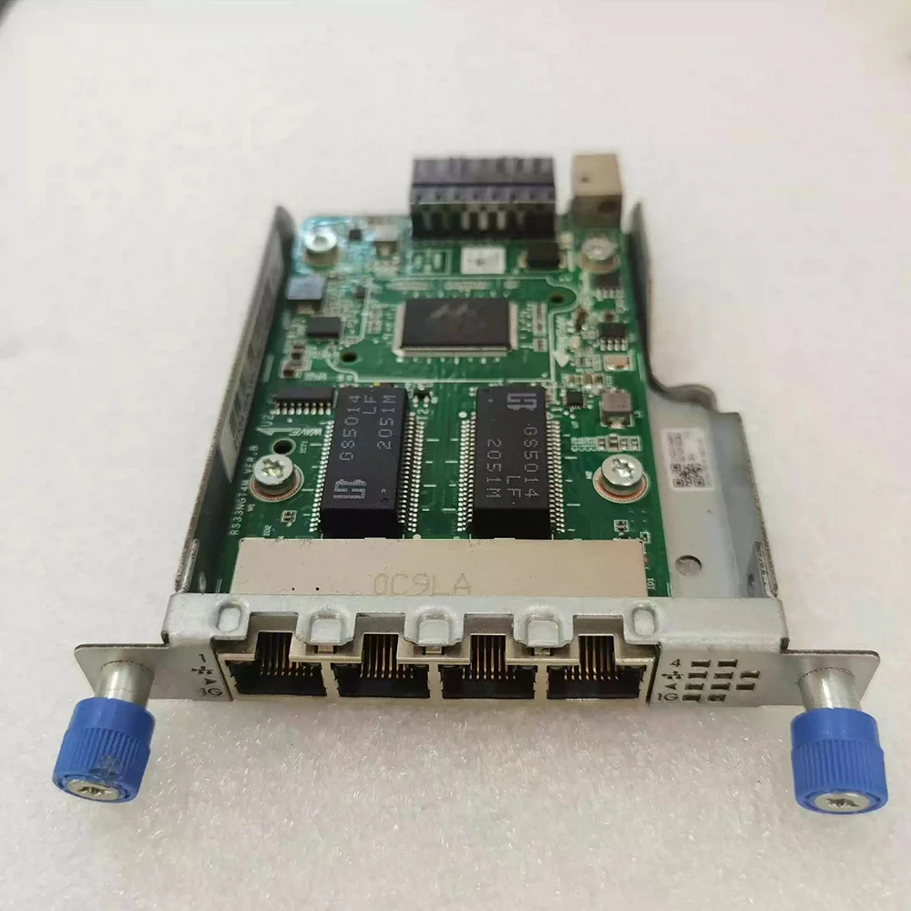 0231A8H1 R4900 เซิร์ฟเวอร์ G3UN-NIC-GE-4P-360T-L3-F Quad Port การ์ดเครือข่าย Gigabit