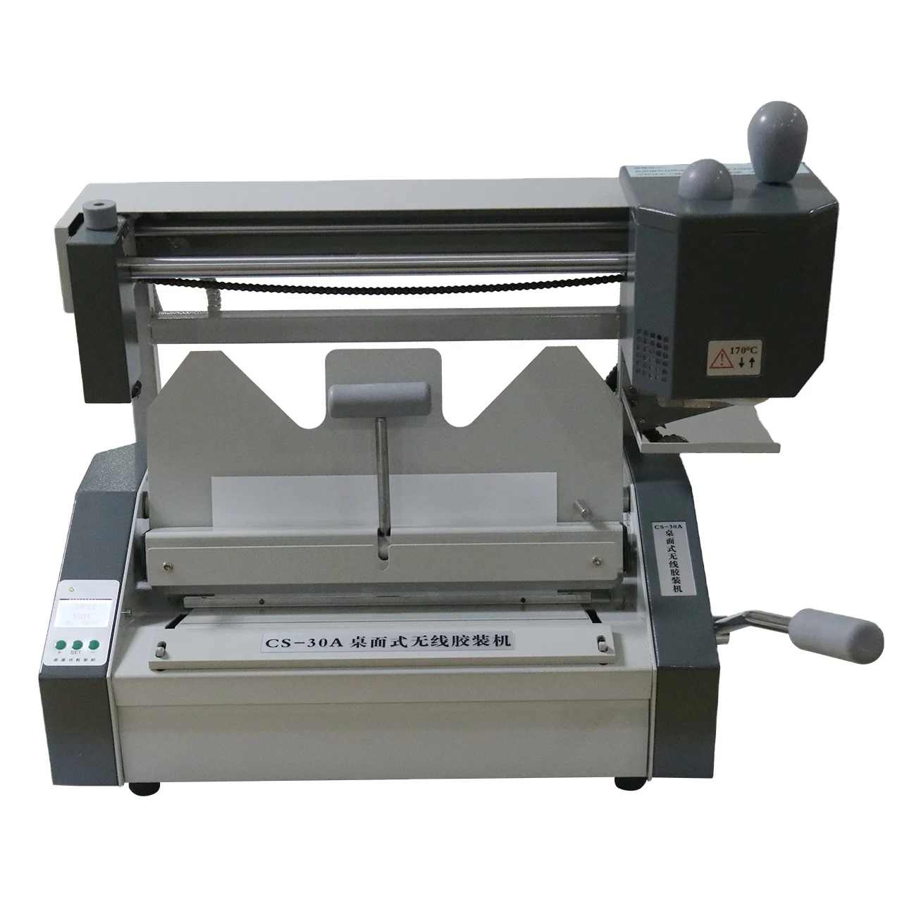 semi-automatic  A4 desktop hot glue binding machine offer paper book binder binding machine