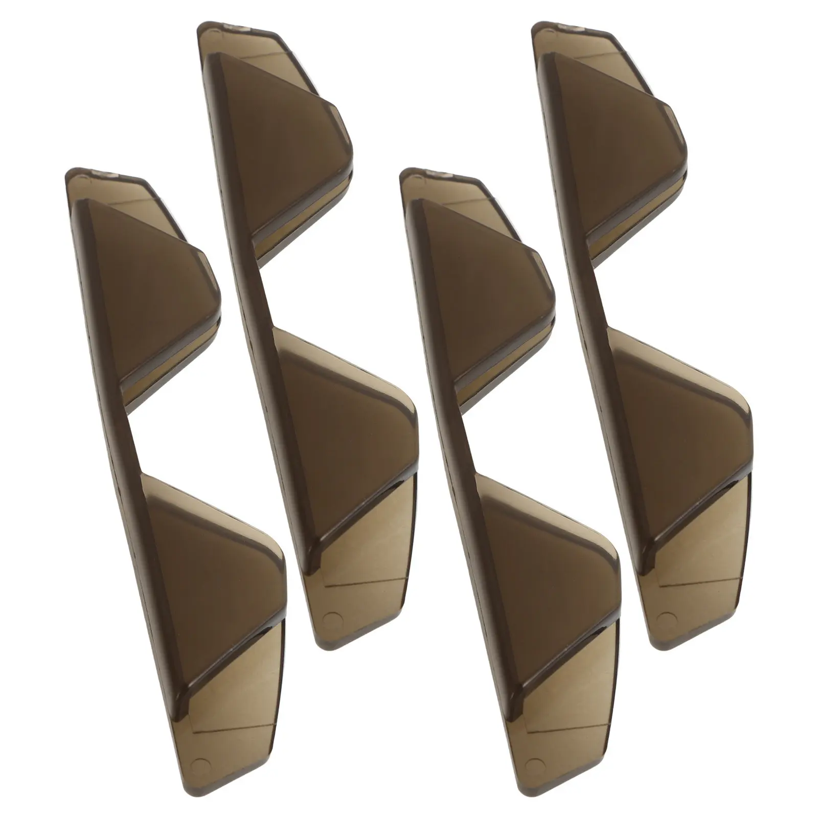 

4pcs Clear Car Door Edge Guards Silicone Trim Edging Auto Bumper Protector For Suv Vehicle Door Edge Guard Body Rearview Mirror