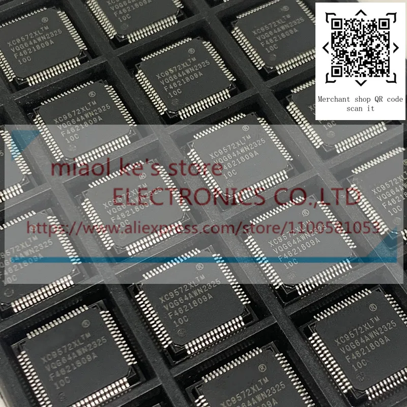 [5pcs]100%New Original: XC9572XL-10VQG64C XC9572XL-10VQ64 XC9572XL XC9572 QFP64 Programmable Chip