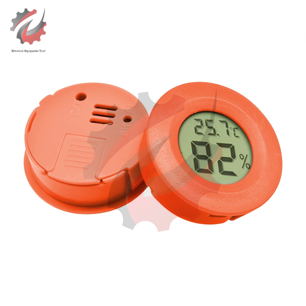 Mini LCD Digital Thermometer Hygrometer Fridge Freezer Tester Temperature Humidity Meter Detector Thermograph Pet Auto Car