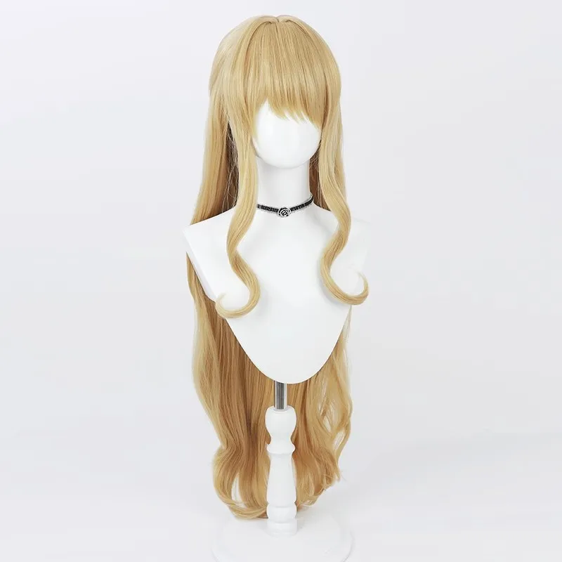 Heat Resistant fiber wigs Cosplay Wig for Genshin Impact Navia Caspar
