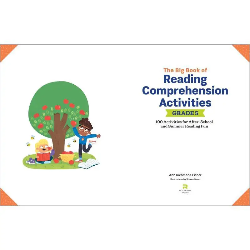 The Big Book Of Reading Comprehension Activities Grade 5 100 Activities For AfterSchool And Summer Reading Fun 9781648763328