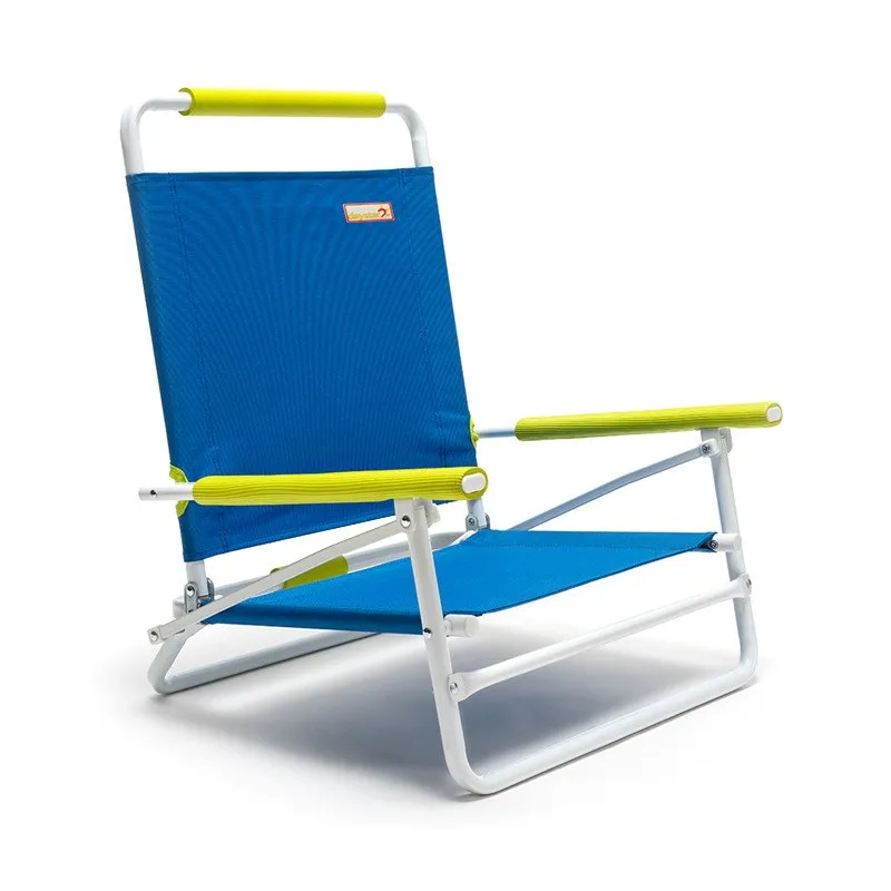 

Outdoor Leisure No Installation Beach Chair Wear and Tear Resistan Camping Lightweight Portable Storage Folding Chair